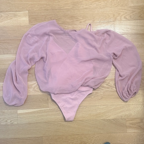 ARITZIA Wilfred Talmont Bodysuit Pink - XS - Picture 2 of 6
